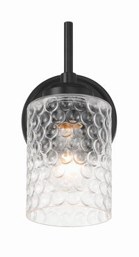 Craftmade - 60501-FB - One Light Wall Sconce - Claire - Flat Black