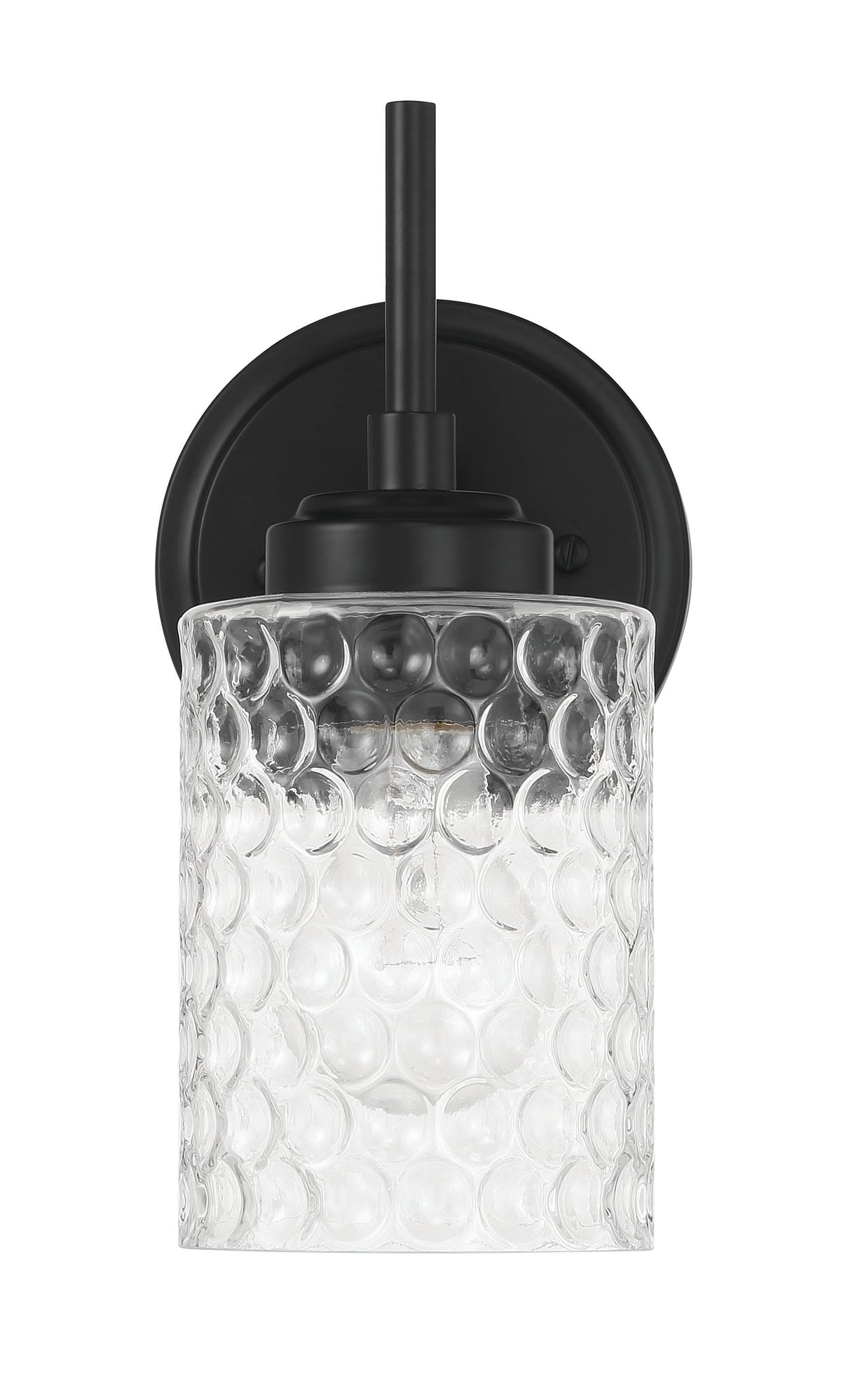 Craftmade - 60501-FB - One Light Wall Sconce - Claire - Flat Black