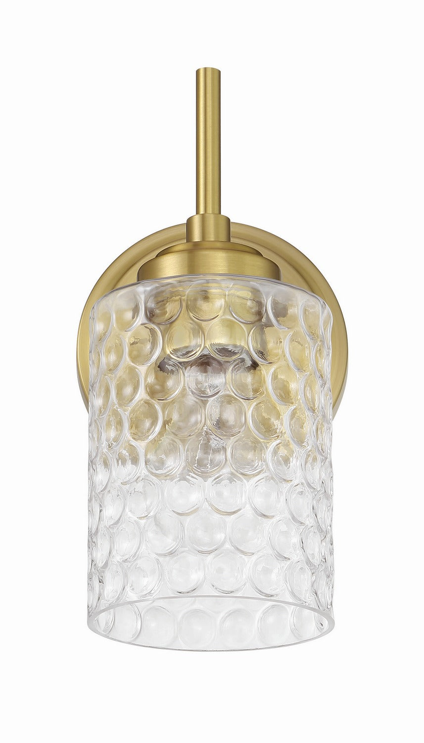 Craftmade - 60501-SB - One Light Wall Sconce - Claire - Satin Brass