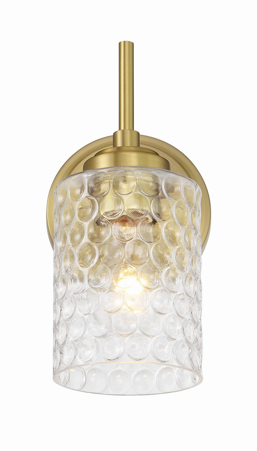 Craftmade - 60501-SB - One Light Wall Sconce - Claire - Satin Brass