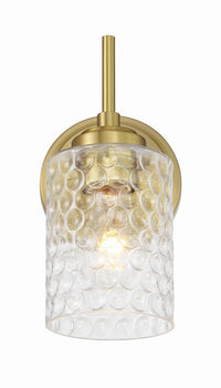 Craftmade - 60501-SB - One Light Wall Sconce - Claire - Satin Brass