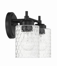 Craftmade - 60502-FB - Two Light Vanity - Claire - Flat Black