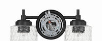 Craftmade - 60502-FB - Two Light Vanity - Claire - Flat Black