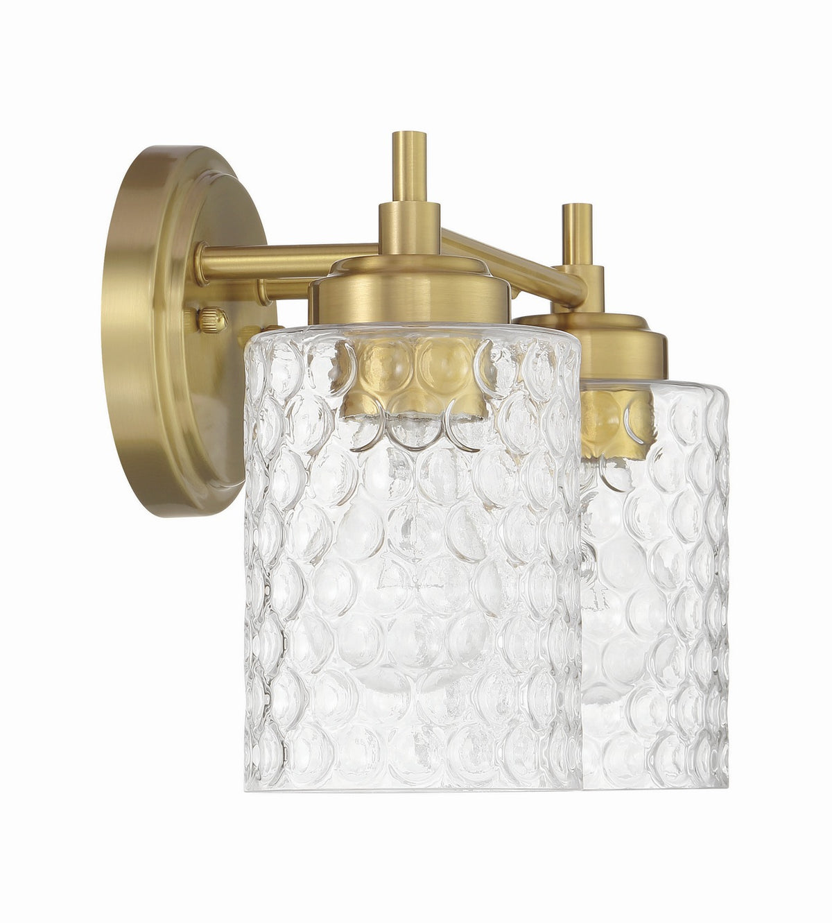 Craftmade - 60502-SB - Two Light Vanity - Claire - Satin Brass