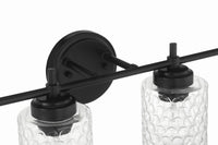 Craftmade - 60504-FB - Four Light Vanity - Claire - Flat Black