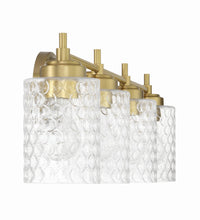 Craftmade - 60504-SB - Four Light Vanity - Claire - Satin Brass