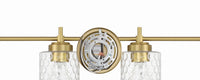 Craftmade - 60504-SB - Four Light Vanity - Claire - Satin Brass