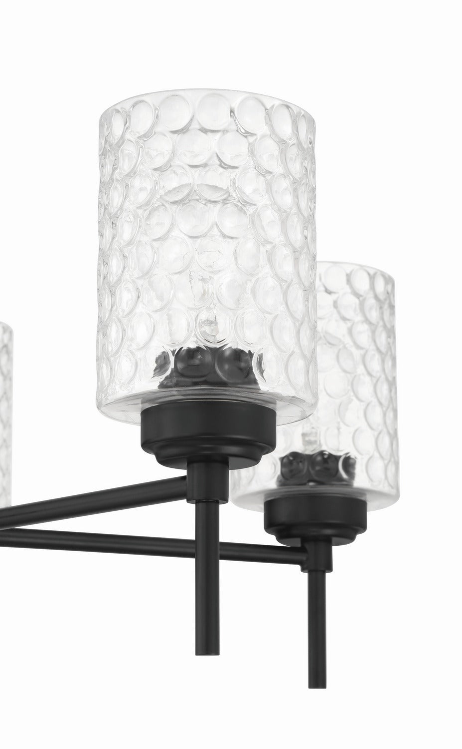 Craftmade - 60525-FB - Five Light Chandelier - Claire - Flat Black