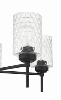 Craftmade - 60525-FB - Five Light Chandelier - Claire - Flat Black