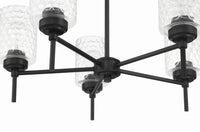 Craftmade - 60525-FB - Five Light Chandelier - Claire - Flat Black