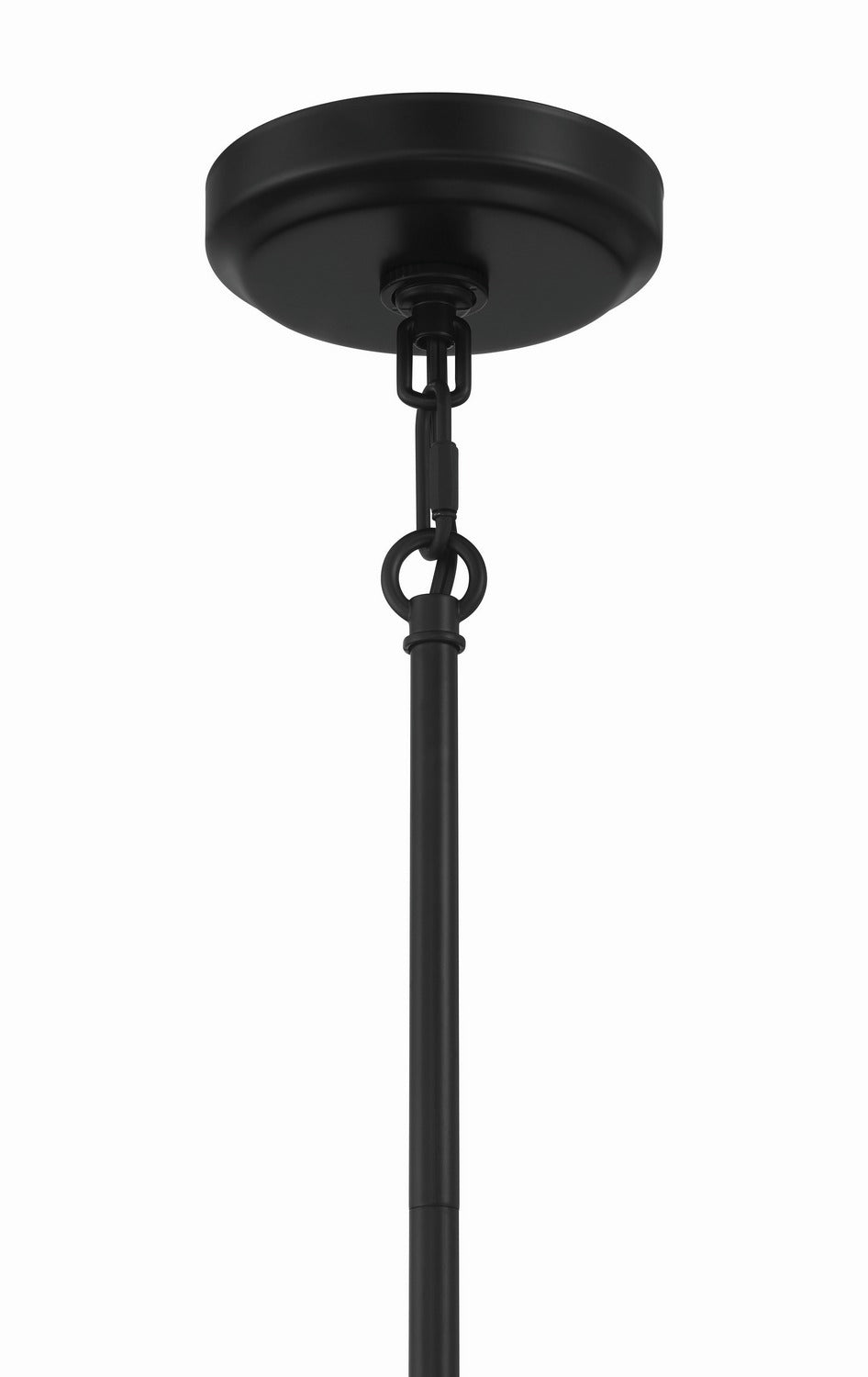 Craftmade - 60591-FB - One Light Mini Pendant - Claire - Flat Black