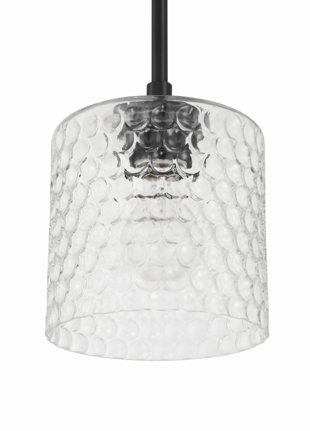 Craftmade - 60591-FB - One Light Mini Pendant - Claire - Flat Black
