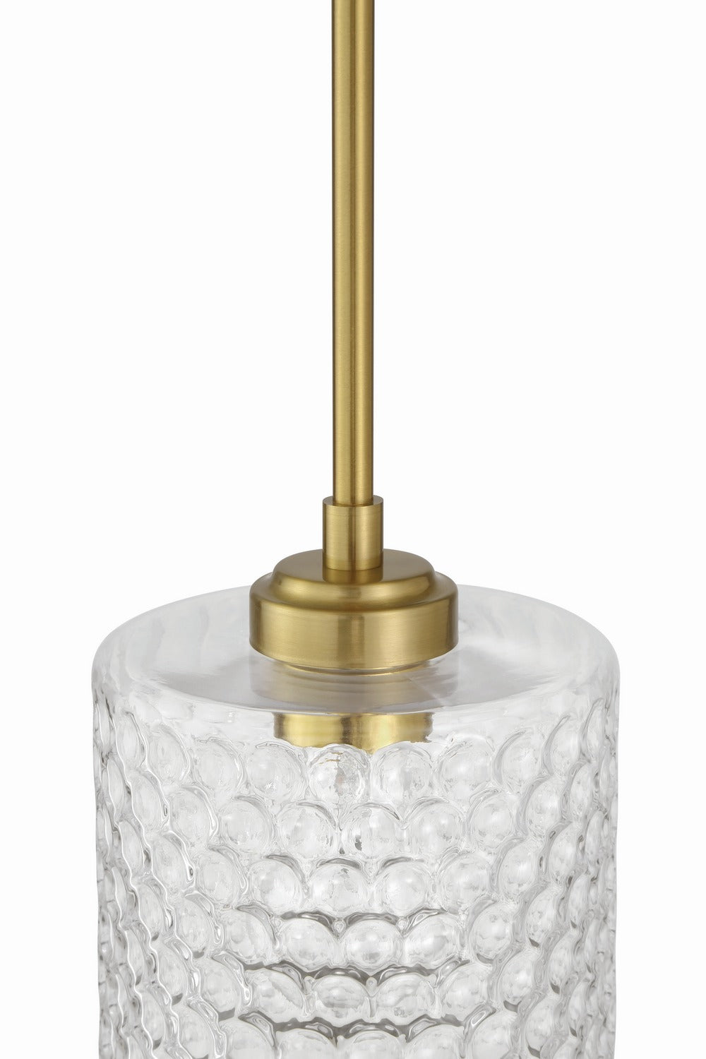 Craftmade - 60591-SB - One Light Mini Pendant - Claire - Satin Brass