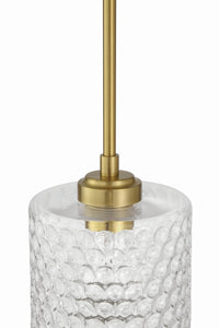 Craftmade - 60591-SB - One Light Mini Pendant - Claire - Satin Brass