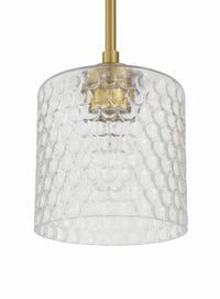 Craftmade - 60591-SB - One Light Mini Pendant - Claire - Satin Brass
