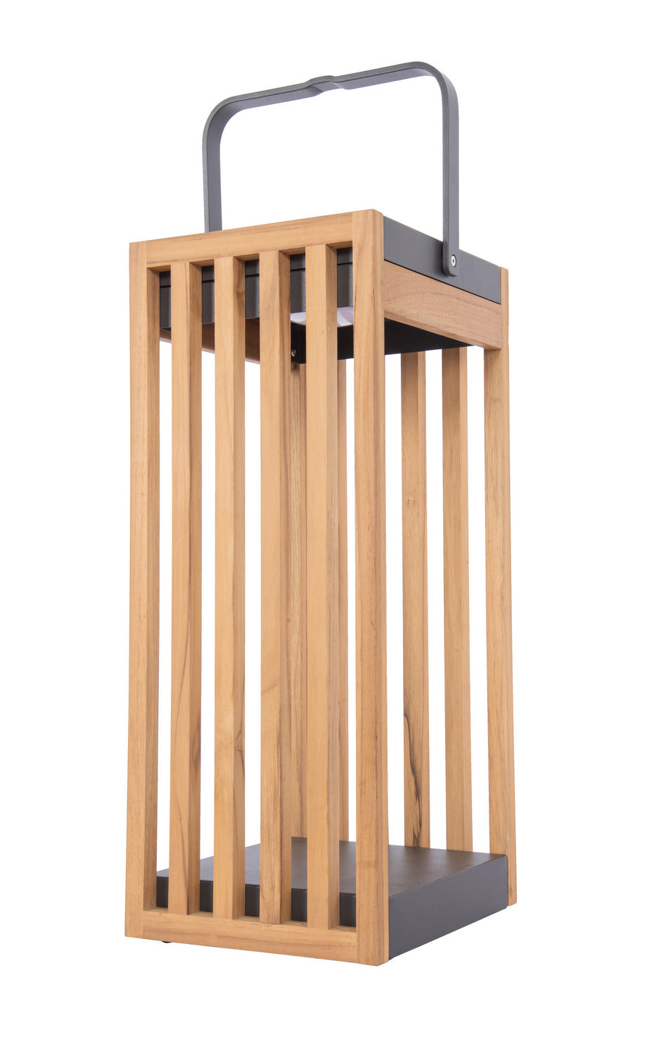 Craftmade - 86298TKTG-OTR - LED Outdoor Rechargeable Table Lamp - Teak - Teak / Textured Grey
