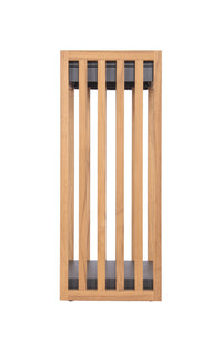 Craftmade - 86298TKTG-OTR - LED Outdoor Rechargeable Table Lamp - Teak - Teak / Textured Grey