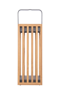 Craftmade - 86298TKTG-OTR - LED Outdoor Rechargeable Table Lamp - Teak - Teak / Textured Grey