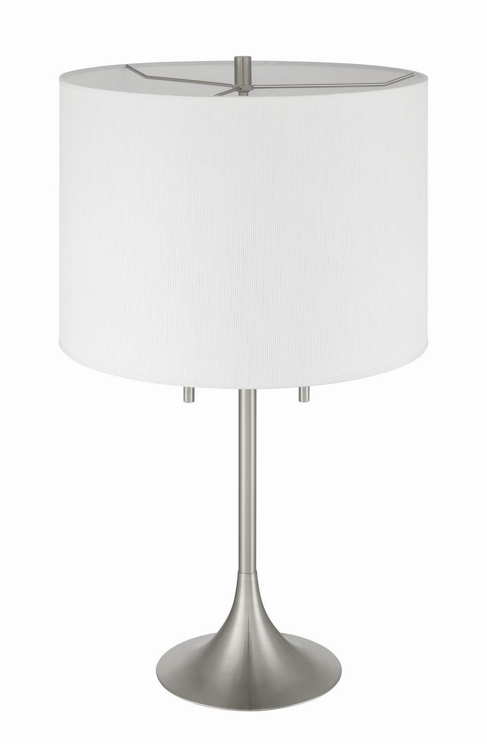 Craftmade - 87003BNK-T - Two Light Table Lamp - Neely - Brushed Polished Nickel