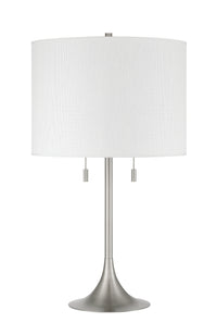 Craftmade - 87003BNK-T - Two Light Table Lamp - Neely - Brushed Polished Nickel