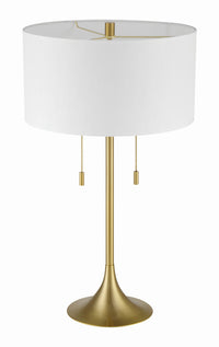 Craftmade - 87003SB-T - Two Light Table Lamp - Neely - Satin Brass