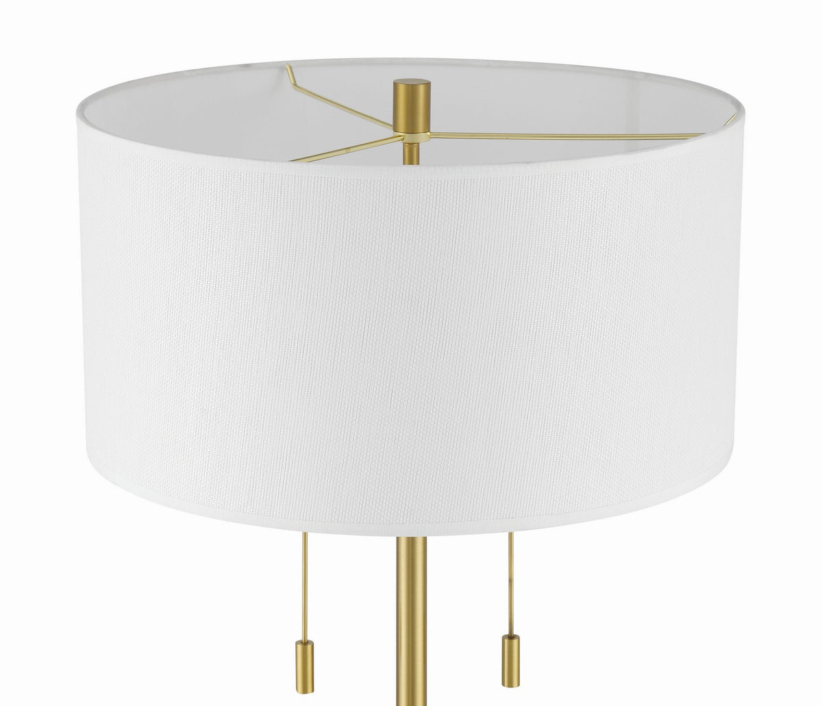 Craftmade - 87003SB-T - Two Light Table Lamp - Neely - Satin Brass