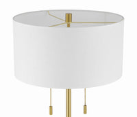Craftmade - 87003SB-T - Two Light Table Lamp - Neely - Satin Brass