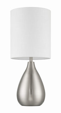 Craftmade - 87004BNK-T - One Light Table Lamp - Leri - Brushed Polished Nickel