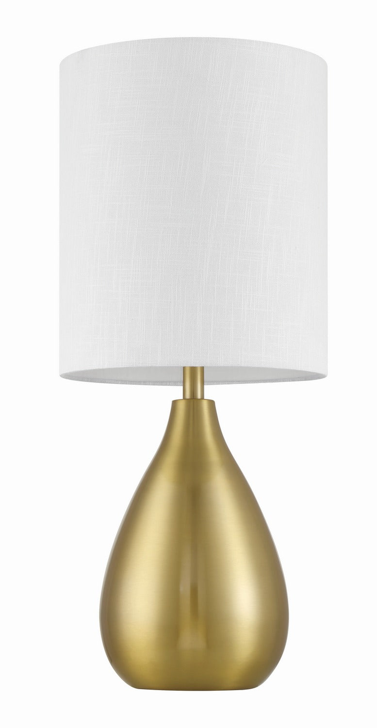Craftmade - 87004SB-T - One Light Table Lamp - Leri - Satin Brass