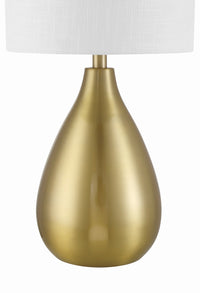 Craftmade - 87004SB-T - One Light Table Lamp - Leri - Satin Brass