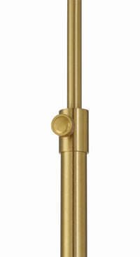 Craftmade - 87006SB-F - One Light Floor Lamp - Girard - Satin Brass