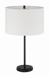 Craftmade - 87009FB-T - One Light Table Lamp - Jones - Flat Black