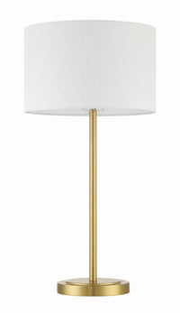 Craftmade - 87009SB-T - One Light Table Lamp - Jones - Satin Brass