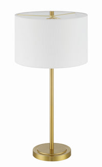 Craftmade - 87009SB-T - One Light Table Lamp - Jones - Satin Brass