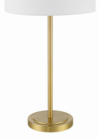 Craftmade - 87009SB-T - One Light Table Lamp - Jones - Satin Brass