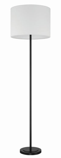 Craftmade - 87010FB-F - One Light Floor Lamp - Jones - Flat Black