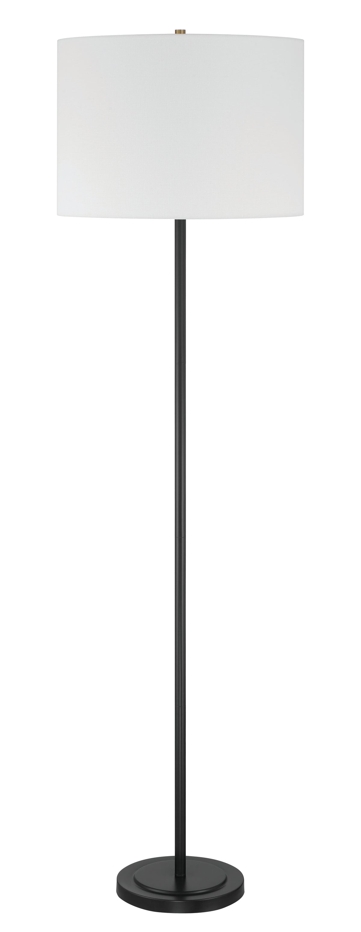 Craftmade - 87010FB-F - One Light Floor Lamp - Jones - Flat Black