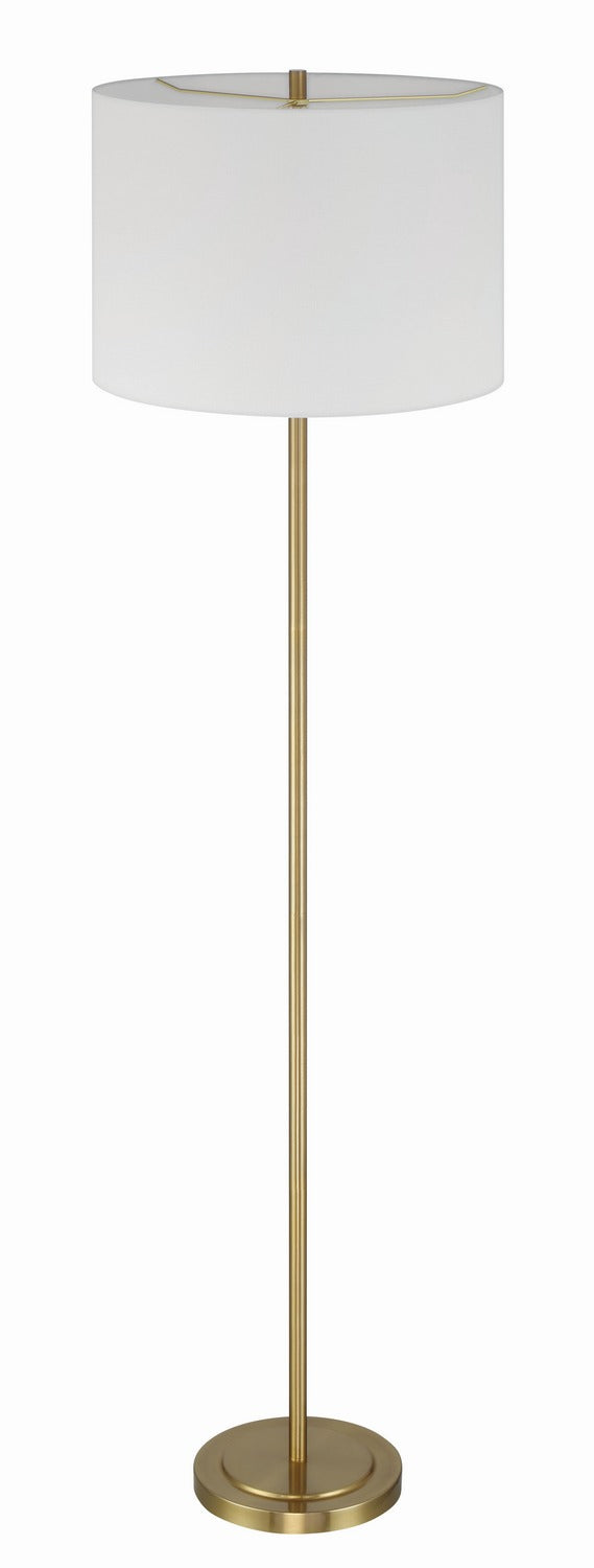 Craftmade - 87010SB-F - One Light Floor Lamp - Jones - Satin Brass