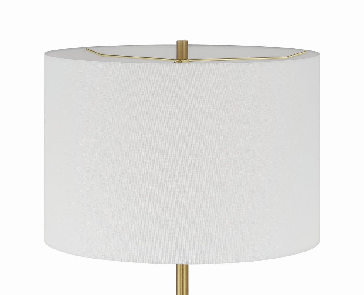 Craftmade - 87010SB-F - One Light Floor Lamp - Jones - Satin Brass