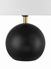 Craftmade - 87012FBSB-T - One Light Table Lamp - Olive - Flat Black/Satin Brass