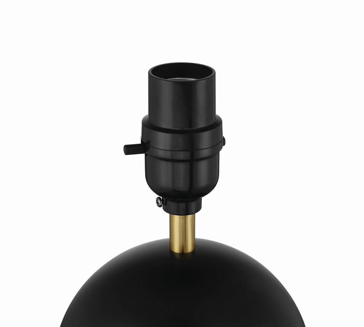 Craftmade - 87012FBSB-T - One Light Table Lamp - Olive - Flat Black/Satin Brass