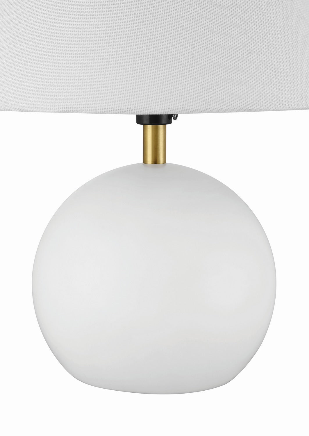 Craftmade - 87012WSB-T - One Light Table Lamp - Olive - White/Satin Brass