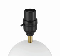 Craftmade - 87012WSB-T - One Light Table Lamp - Olive - White/Satin Brass