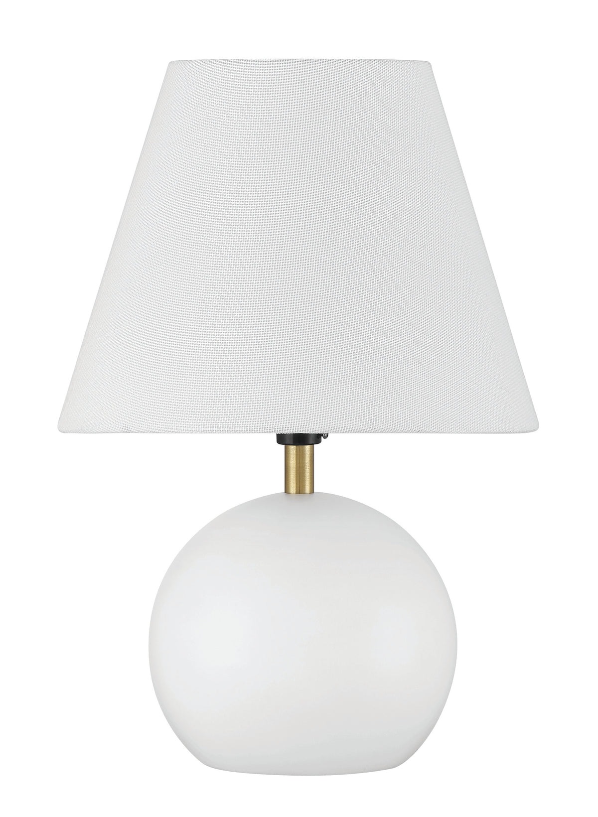 Craftmade - 87012WSB-T - One Light Table Lamp - Olive - White/Satin Brass