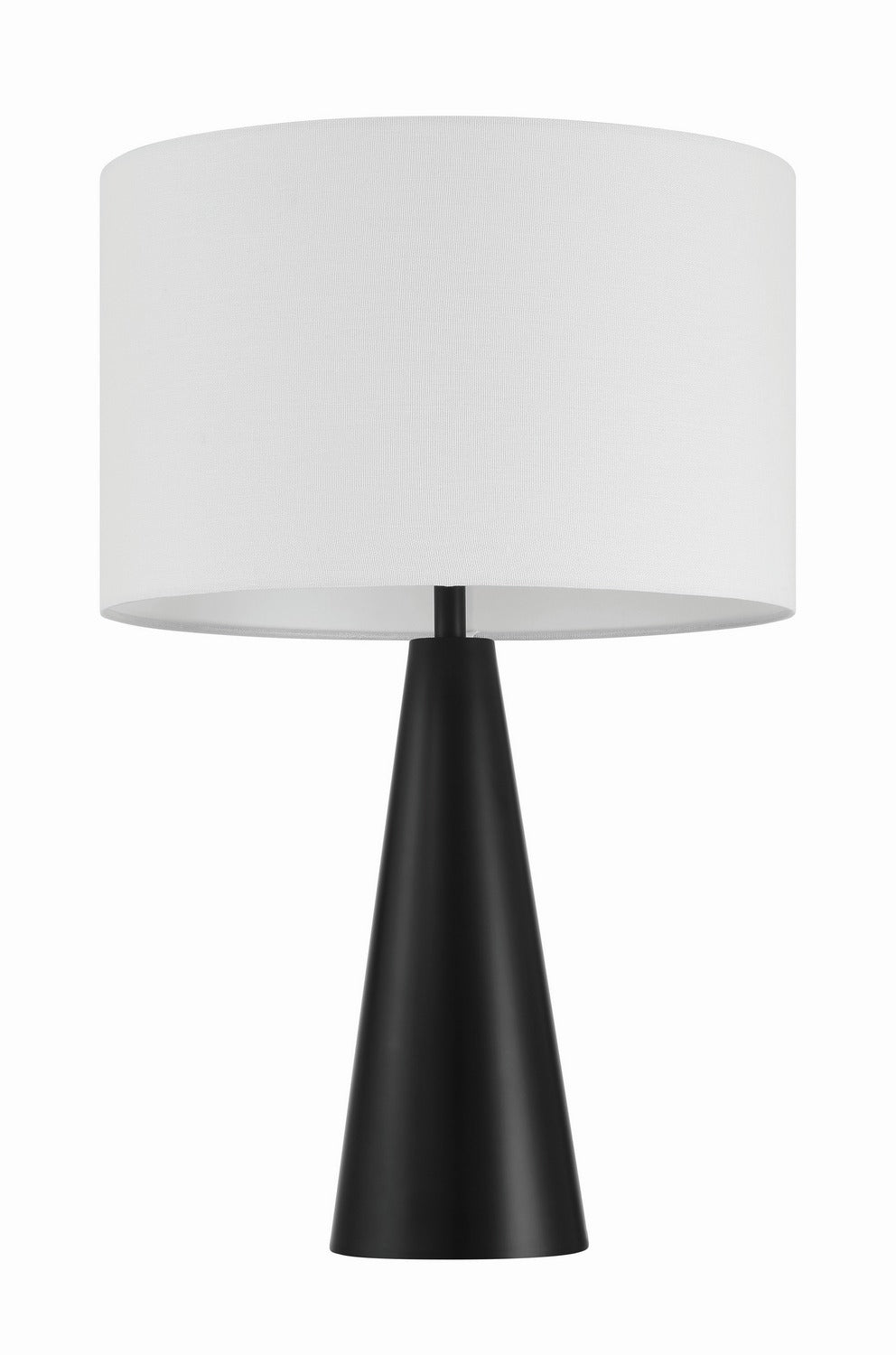 Craftmade - 87013FB-T - One Light Table Lamp - Keefer - Flat Black