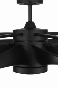 Craftmade - AXL80FB9 - 80" Ceiling Fan - Axel - Flat Black