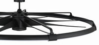 Craftmade - AXL80FB9 - 80" Ceiling Fan - Axel - Flat Black