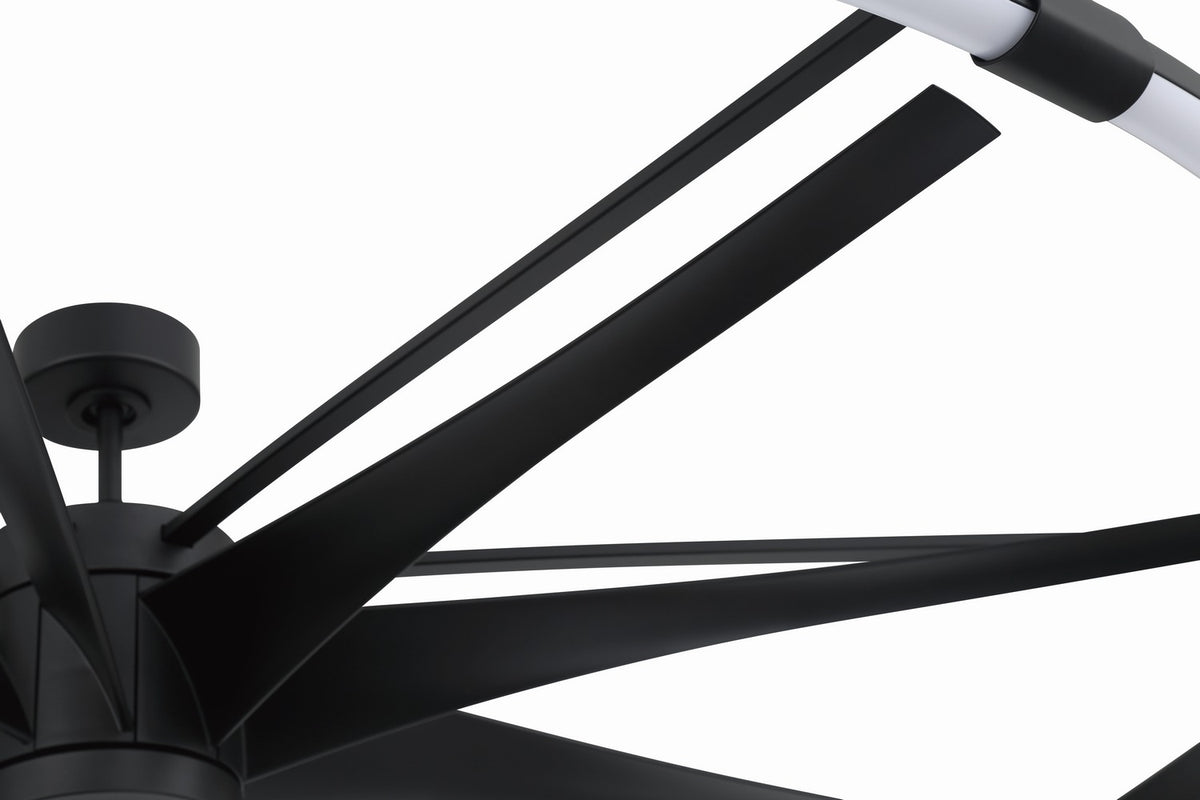 Craftmade - AXL80FB9 - 80" Ceiling Fan - Axel - Flat Black