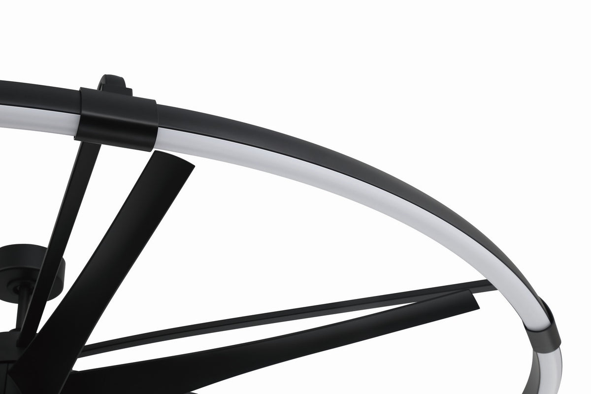 Craftmade - AXL80FB9 - 80" Ceiling Fan - Axel - Flat Black