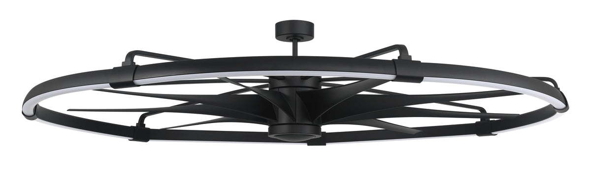 Craftmade - AXL80FB9 - 80"Ceiling Fan - Axel - Flat Black